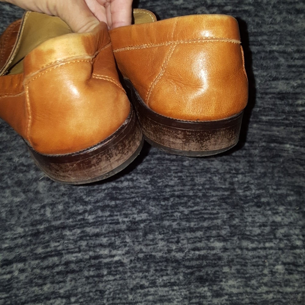 LINEA UOMO DI MARIO LEATHER LOAFERS SHOES 41.5 8.5 - Picture 4 of 5